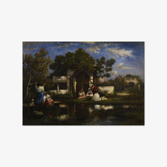 Seraglio, Constantinople by Narcisse-Virgile Diaz de la Peña