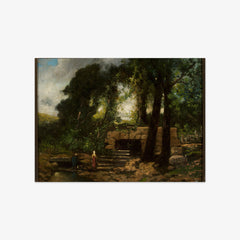 Landscape with Ruins by Narcisse Virgile Diaz de la Peña