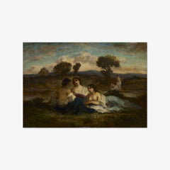 The Bathers by Narcisse-Virgile Diaz de la Peña