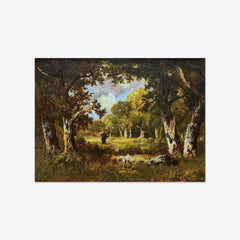 In the Forest of Fontainebleau by Narcisse-Virgile Diaz de la Peña