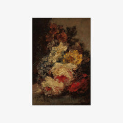 Still Life with Roses by Narcisse-Virgile Diaz de la Peña