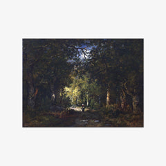 The Path through the Woods by Narcisse Diaz de la Peña