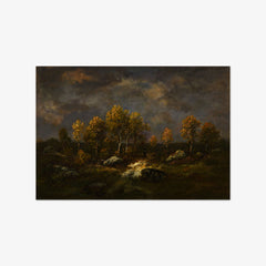 Stormy Sky by Narcisse Diaz de la Peña