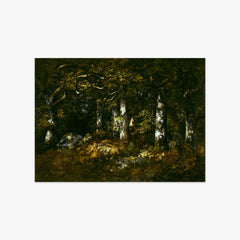 Forest of Fontainebleau by Narcisse-Virgilio Díaz de la Peña