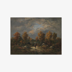 Autumn: The Woodland Pond by Johan Barthold Jongkind