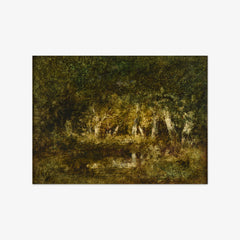 Little Pond in the Forest by Narcisse Díaz de la Peña