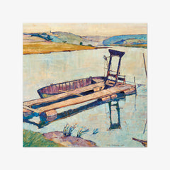 Ferry on the Moselle by Nico Klopp