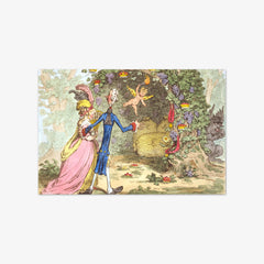 The Nuptial Bower by James Gillray