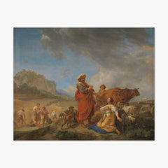 Ruth and Boaz by Nicolaes Pietersz Berchem