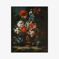 Still Life of Flowers in a Vase by Abraham Brueghel