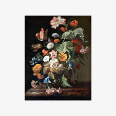 Still Life with Flowers by Rachel Ruysch