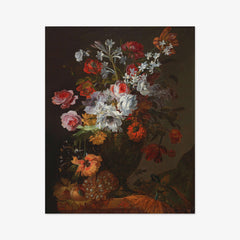 Still Life of Flowers with Roses, Narcissuses, and Carnations by Jean-Baptiste Morel