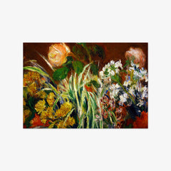 Basket of Flowers by Auguste Renoir