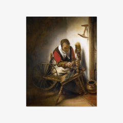 The Spinner by Nicolaes Maes