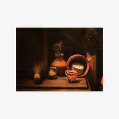 Still Life with Vessels by Nicolaes Maes