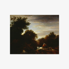 Peasants at a Ford by Nicolaes Pietersz Berchem