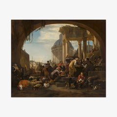 The Calling of St. Matthew by Nicolaes Pietersz Berchem