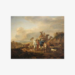 Return of Tobias by Nicolaes Pietersz Berchem