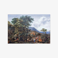 Landscape with Tall Trees by Nicolaes Pietersz Berchem
