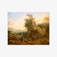 Southern Landscape by Nicolaes Pietersz Berchem