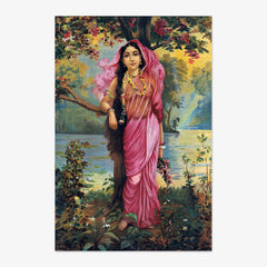 Vasantika by Raja Ravi Varma