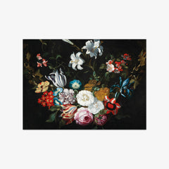Garland of Flowers by Jan Pieter Breughel