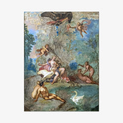Jupiter and Leda by Nicolas Bertin