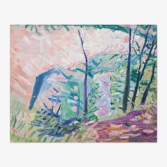 Forest by Bagsværd Lake by Niels Larsen Stevns