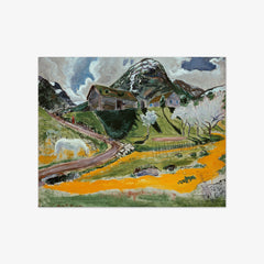 The White Horse in Spring by Nikolai Astrup