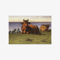 Resting Cows by Nils Kreuger