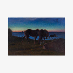 Grazing by the Shore by Nils Kreuger