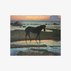 Horse on the Beach (Summer Night) by Nils Kreuger