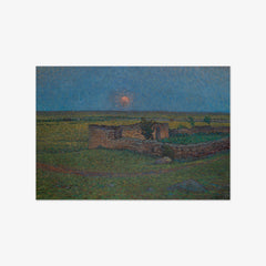 Moon Rising on Öland by Nils Kreuger