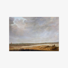 Landscape with Cornfields by Salomon van Ruysdael