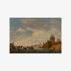 Winter Landscape at Arnhem by Salomon van Ruysdael