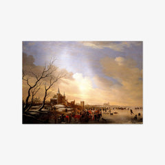 The Sale of Fish by Salomon van Ruysdael
