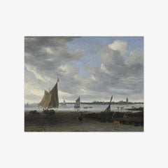 View of Dordrecht by Salomon van Ruysdael