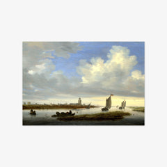 Deventer by Salomon van Ruysdael