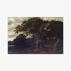 Entrance to a Forest by Salomon Rombouts