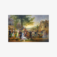 St. James's Fair in Bristol by Samuel Colman