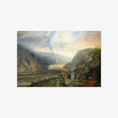 Ceremony of Laying the First Stone of the Clifton Suspension Bridge by Samuel Colman