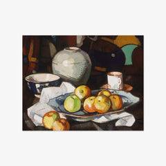 Still Life: Apples and Jar by Samuel John Peploe
