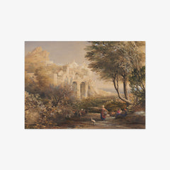La Vocatella: A Chapel Built by a Hermit Near Corpo by Samuel Palmer