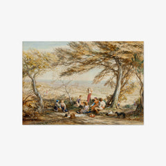The Rustic Dinner by Samuel Palmer