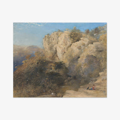 Rocky Landscape in Wales by Samuel Palmer