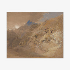 Mount Siabod from Tyn-y-Coed near Capel Curig by Samuel Palmer