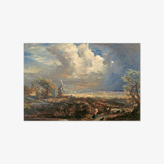 Summer Storm near Pulborough, Sussex by Samuel Palmer