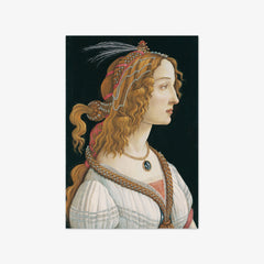 Idealized Portrait of a Lady (Portrait of Simonetta Vespucci as Nymph) by Sandro Botticelli