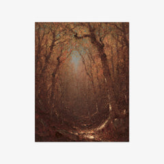 A Wood Path by Sanford Robinson Gifford