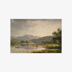 Mount Washington from the Saco River by Sanford Robinson Gifford